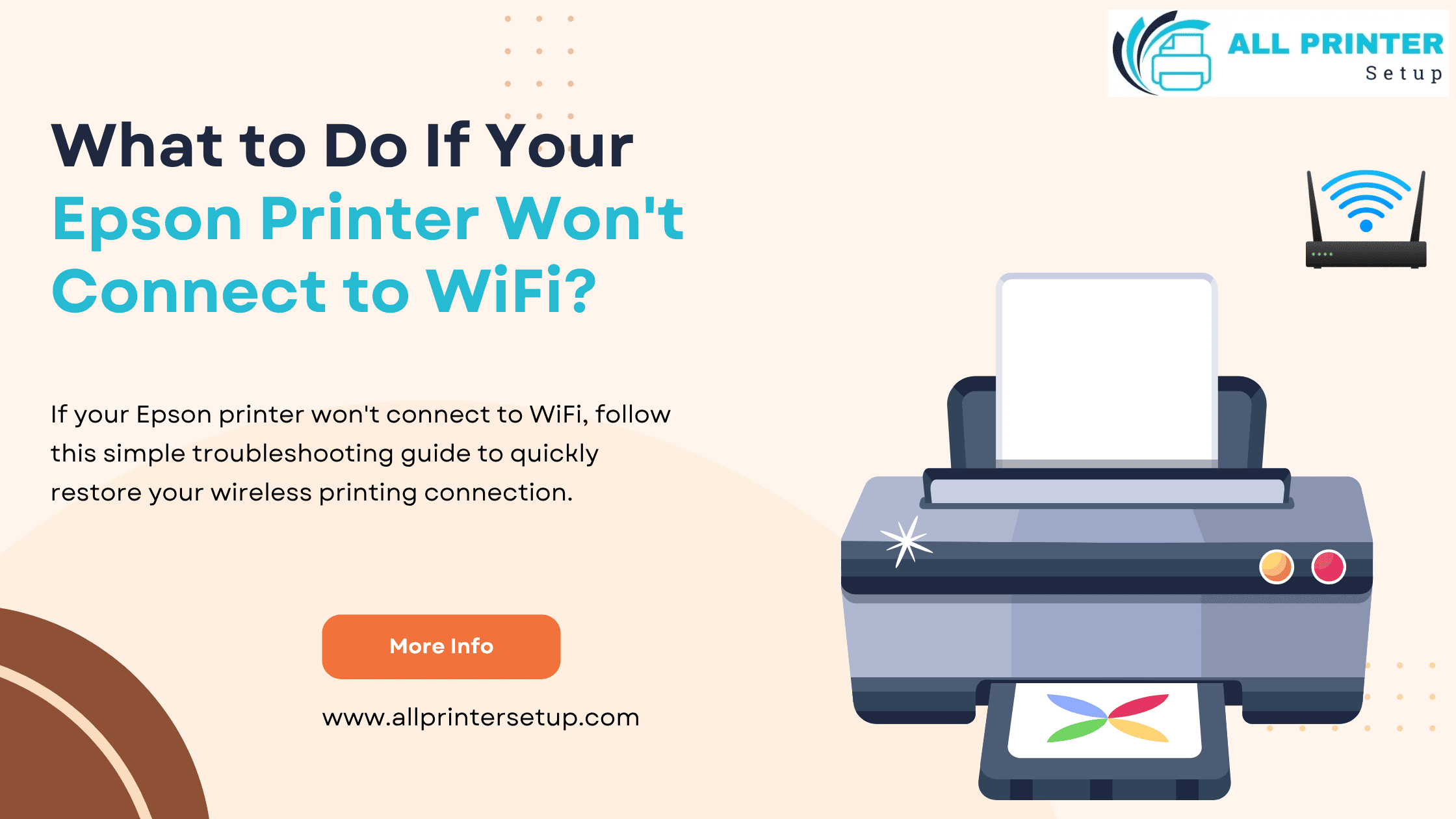 Epson Printer Won't Connect to WiFi